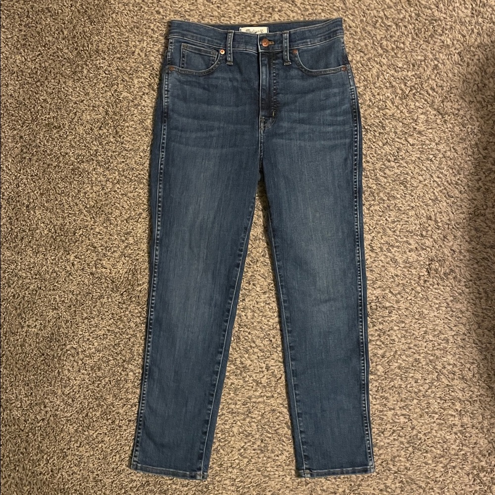 Madewell Stovepipe jeans -size 27